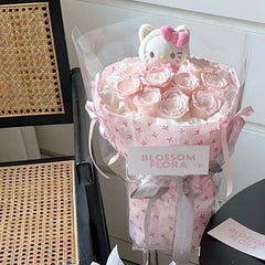 KT Cat Plush Bouquet | Cute Cartoon Gift for Birthdays & Special Occasions