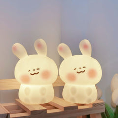 Rabbit Night Light – Cute Bedside Lamp for Girls' Rooms & Gifts
