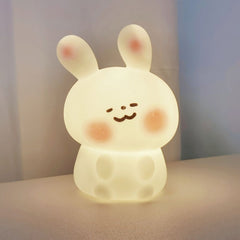 Rabbit Night Light – Cute Bedside Lamp for Girls' Rooms & Gifts