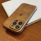 Luxury Vintage Business iPhone Case – Full Cover Shockproof for iPhone