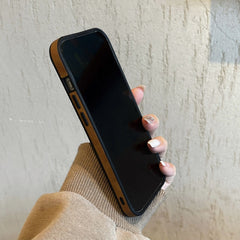 Luxury Vintage Business iPhone Case – Full Cover Shockproof for iPhone