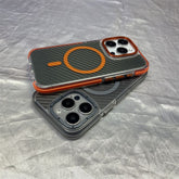 Carbon Fiber Texture iPhone Case – Full Cover Shockproof for iPhone