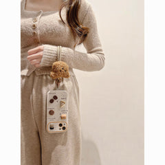 Coffee Bear Silicone Phone Case – Cute & Stylish Protection