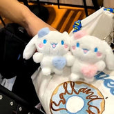 Adorable Cinnamoroll Plush Keychain – Fluffy Bag & Key Pendant