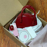 Elegant Mini Boston Bag – Vintage-Inspired Shoulder & Crossbody