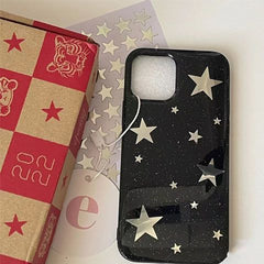 Trendy Starry iPhone Case – Soft, Stylish & Protective