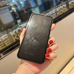 Cute Hello Kitty Tempered Glass Screen Protector – Anti-Fingerprint Cartoon Design