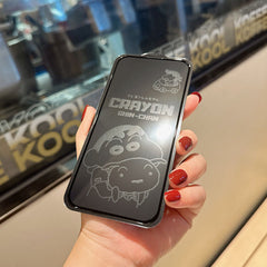 Cute Hello Kitty Tempered Glass Screen Protector – Anti-Fingerprint Cartoon Design