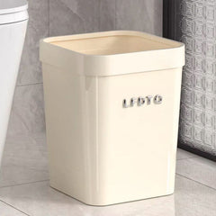 Modern Luxe Aesthetic Trash Can – Large Capacity Home Bin