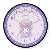 Sanrio Kuromi Cute Cool Silent Quartz Wall Clock