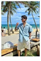 Vintage Tie-Dye Cuban Shirt