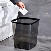 INS Style High-Quality Large Capacity Trash Can - Stylish Household, Bathroom, Kitchen, Toilet, Dormitory Use Dustbin