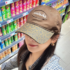 Vintage Leopard Baseball Cap – Stylish & Face-Flattering Design