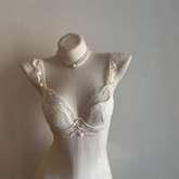 Plus Size Ultra-Thin Lace Minimizing Bra Set – Sexy French Style Lingerie