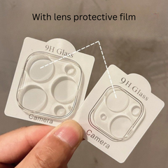 All-Clear Camera Lens Protector – One-Piece Transparent Cover for iPhone Rear Camera