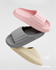Cloud-Feel EVA Non-Slip Thick Sole Slippers Indoor Outdoor Bathroom Slides