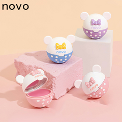 NOVO Sweet Bear Moisturizing Lip Mask – Hydrates, Softens, Reduces Lip Lines, Lipstick Primer