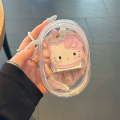 Hello Kitty Cable Protector with carry bag – Cute Charger Head Cover, Anti-Break Design