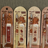 Capybara Automatic Pencil – Cute 0.5mm Student Press-Style Pencil Set