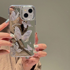 Butterfly Mirror iPhone Case – Elegant Reflective Design