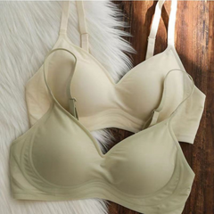 Seamless Wireless Back-Support Bra – 3D Soft Support Sleep Bra for Women