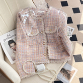 Petite Luxe Tweed Winter Jacket for Women