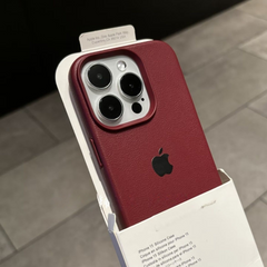 Litchi Texture Angora Phone Case – Elegant & Protective