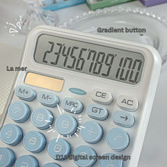 Gradient desktop office solar cell dual-purpose dopamine calculator