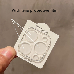 All-Clear Camera Lens Protector – One-Piece Transparent Cover for iPhone Rear Camera