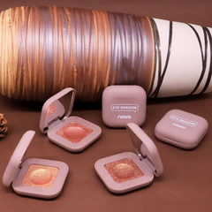 NOVO keyboard fingertip cool eye shadow matte high flash mashed potato texture eye shadow palette