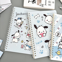 High-Quality Cute Pacha Dog A5 Coil Notebook – Thickened Cartoon Study & Journal Notebook for Students