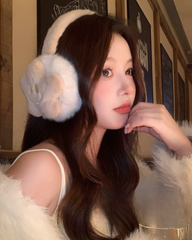 Foldable Plush Earmuffs for Warmth and Ear Protection