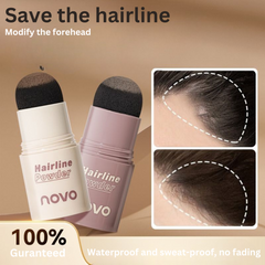 NOVO Hairline Powder - Waterproof & Sweatproof Hairline Filler for Contouring