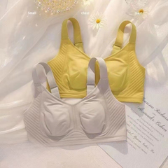 Seamless Wireless Bra – Plus Size, Thin & Breathable, Anti-Sag, Rabbit Ear Detail