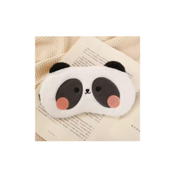 Cute Panda Eye Mask for Sleeping – Soft Plush Light Blocking Sleep Mask