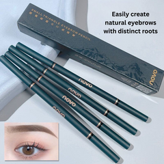 NOVO Precision Triangle Eyebrow Pencil – Waterproof & Long-Lasting Dual-Head Brow Definer
