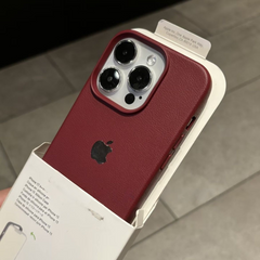 Litchi Texture Angora Phone Case – Elegant & Protective