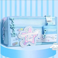 Sanrio Kuromi Large Pencil Case – Cute Stationery Bag for Girls and Students