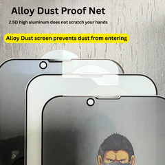 Gorilla Tempered Glass Screen Protector – Matte, Anti-Peep, Anti-Fingerprint, Full Coverage