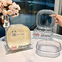 Luxury Bone China Small Plate – Elegant Snack & Storage Dish