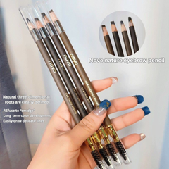 NOVO Ultra-Fine Dual-Ended Waterproof Eyebrow Pencil – 2 Pack