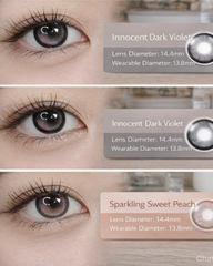 Sandwich Layer Natural Black Daily Lenses