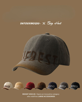 Large Head Friendly Vintage Washed Baseball Cap for Women