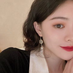 Vintage Retro Hong Kong Style No-Hole Ear Clips | High-End 925 Silver Earrings