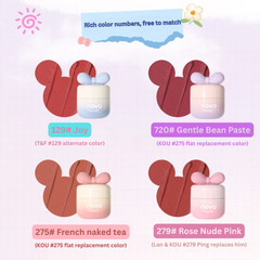 NOVO Sweet Dream Matte Velvet Lip Mud – Lightweight, Waterproof & Non-Stick Lip Color