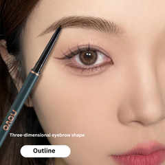 NOVO Precision Triangle Eyebrow Pencil – Waterproof & Long-Lasting Dual-Head Brow Definer