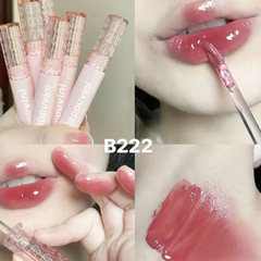 PINKBEAR Hydrating Glossy Lip Tint Lip Gloss – Natural Look, Affordable for Students