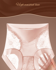High Waist Plus Size Lace Tummy Control Women’s Briefs