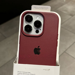 Litchi Texture Angora Phone Case – Elegant & Protective