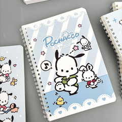 High-Quality Cute Pacha Dog A5 Coil Notebook – Thickened Cartoon Study & Journal Notebook for Students